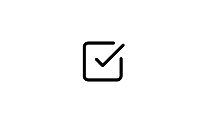 Icon Product Page Check Mark Box