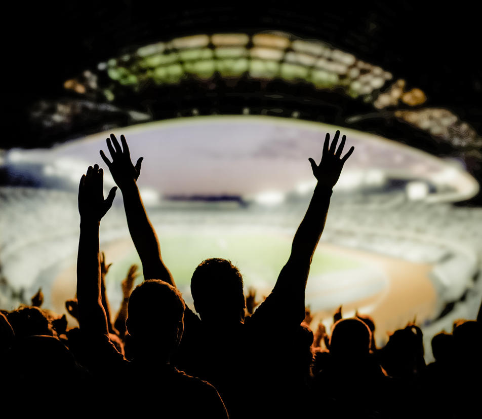 Football Or Soccer Fans At A Game In A Stadium Wor 2023 11 27 05 19 07 Utc